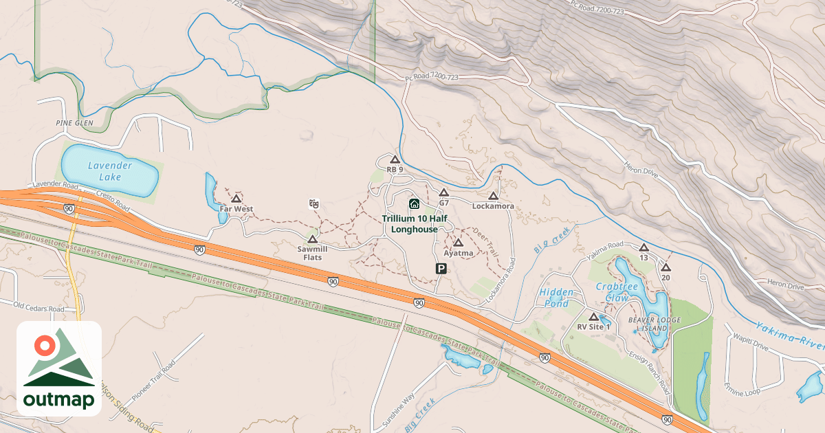 Map of Half Longhouse 5