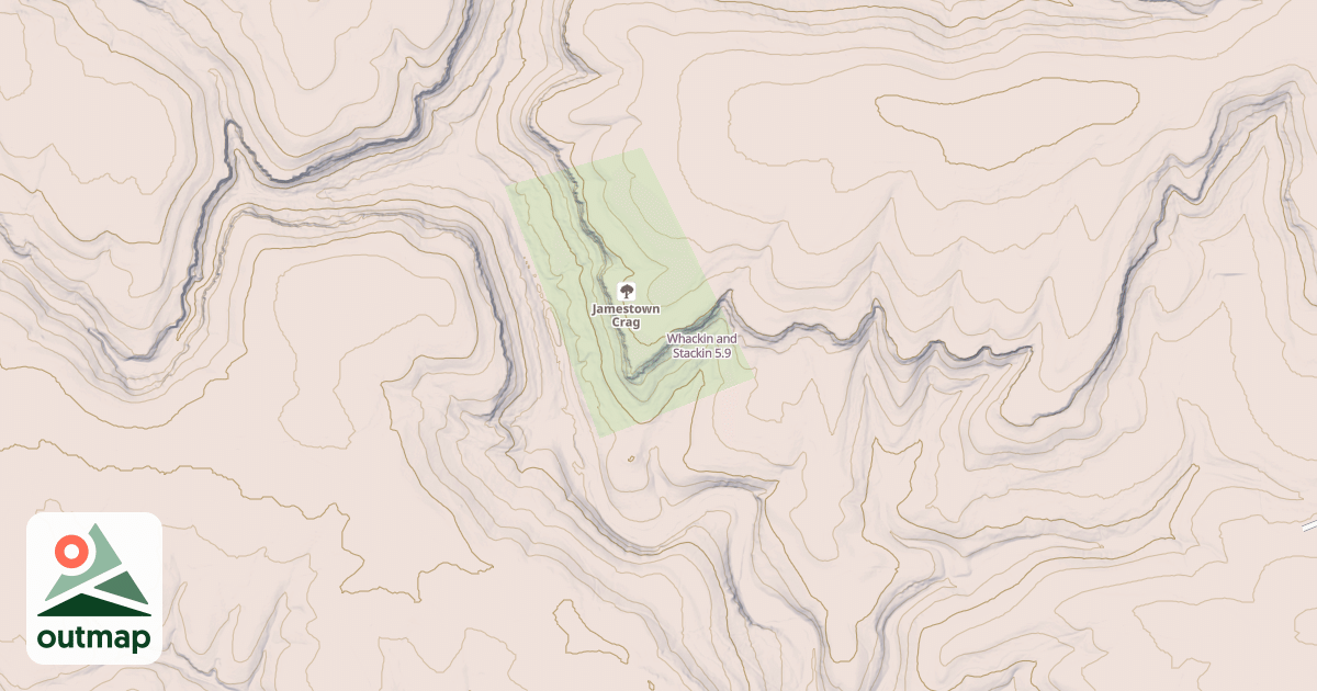 Map of Whackin and Stackin