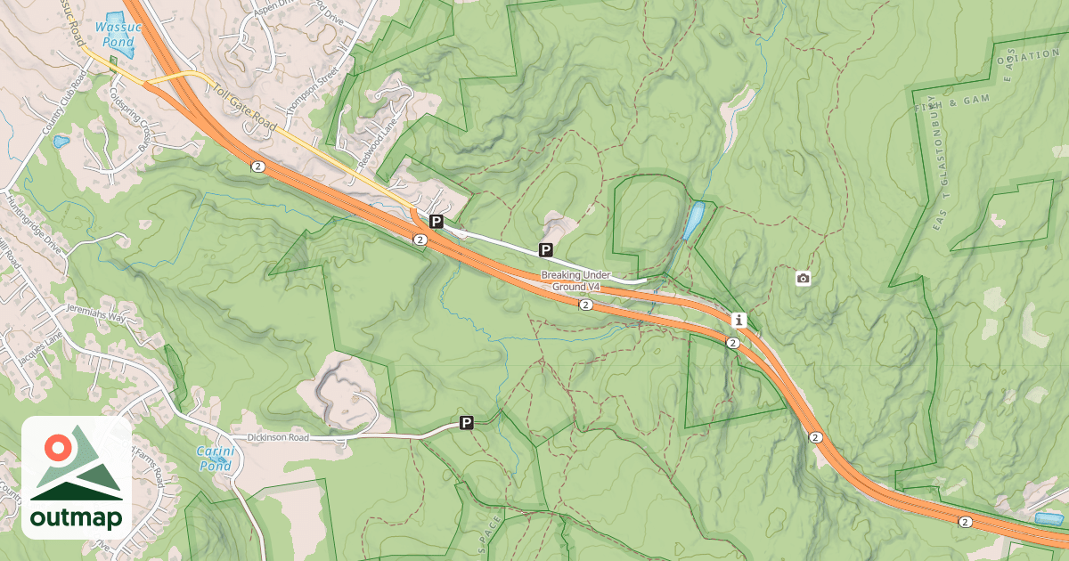 Map of Breaking Under Ground