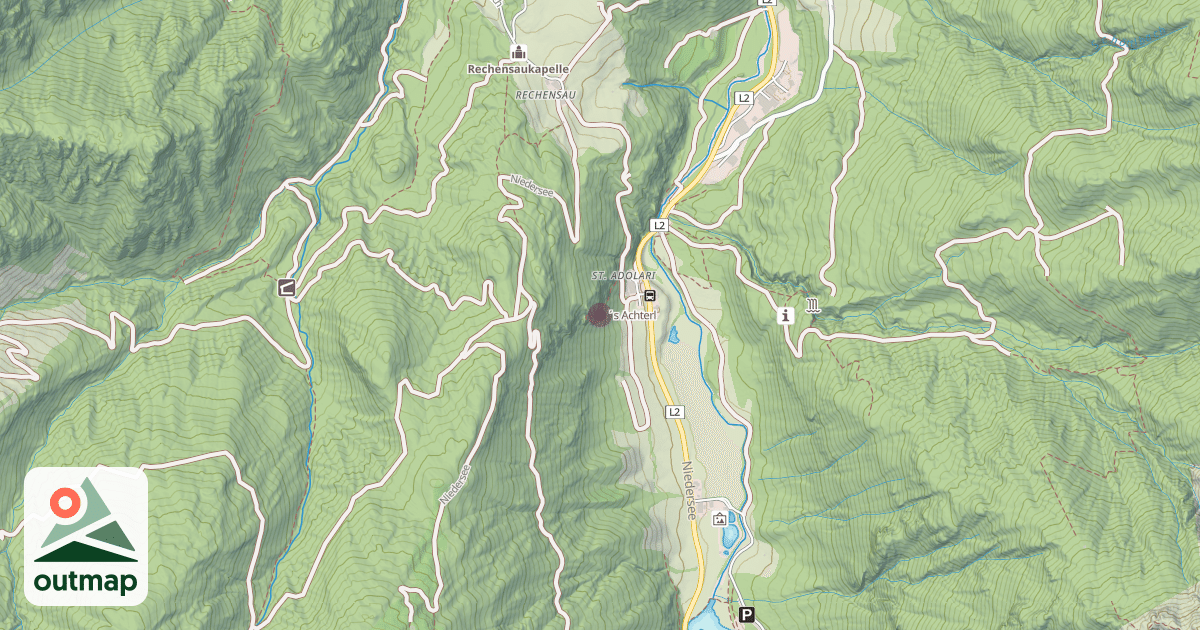 Map of ´s Achterl