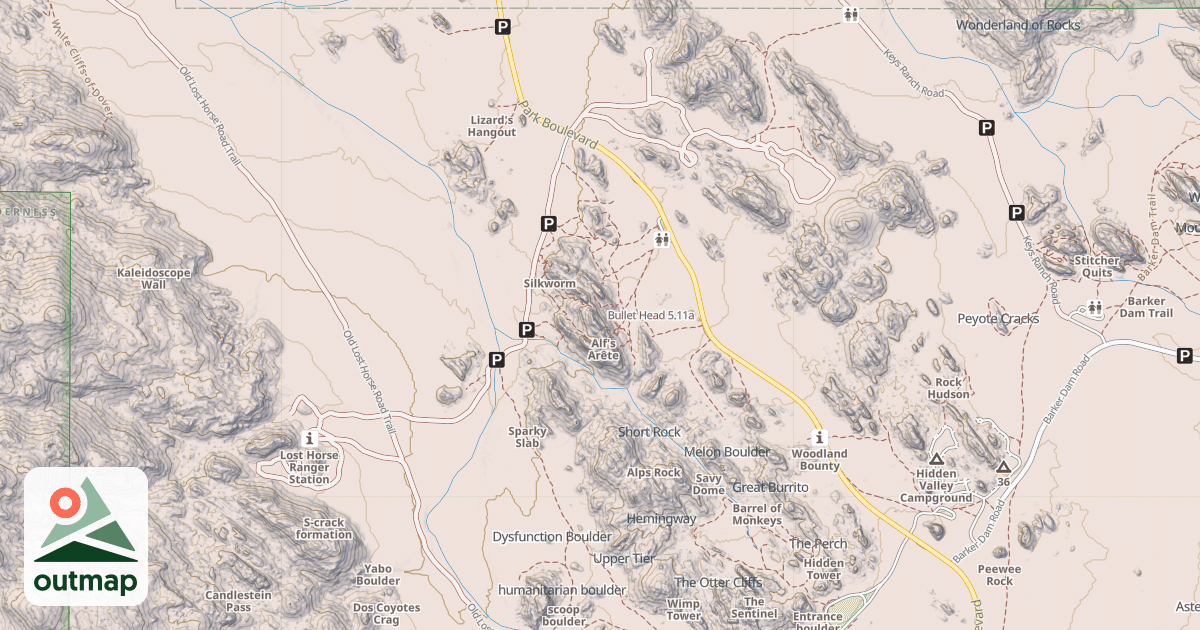 Map of Bullet Head