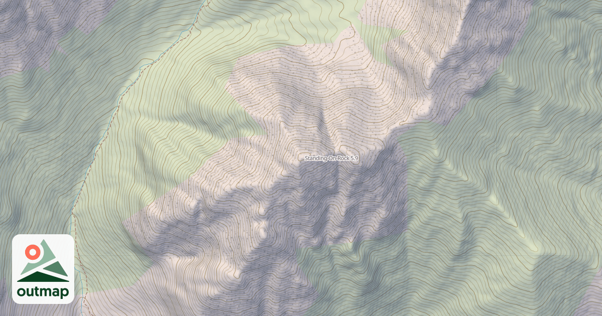 Map of Standing-On-Rock