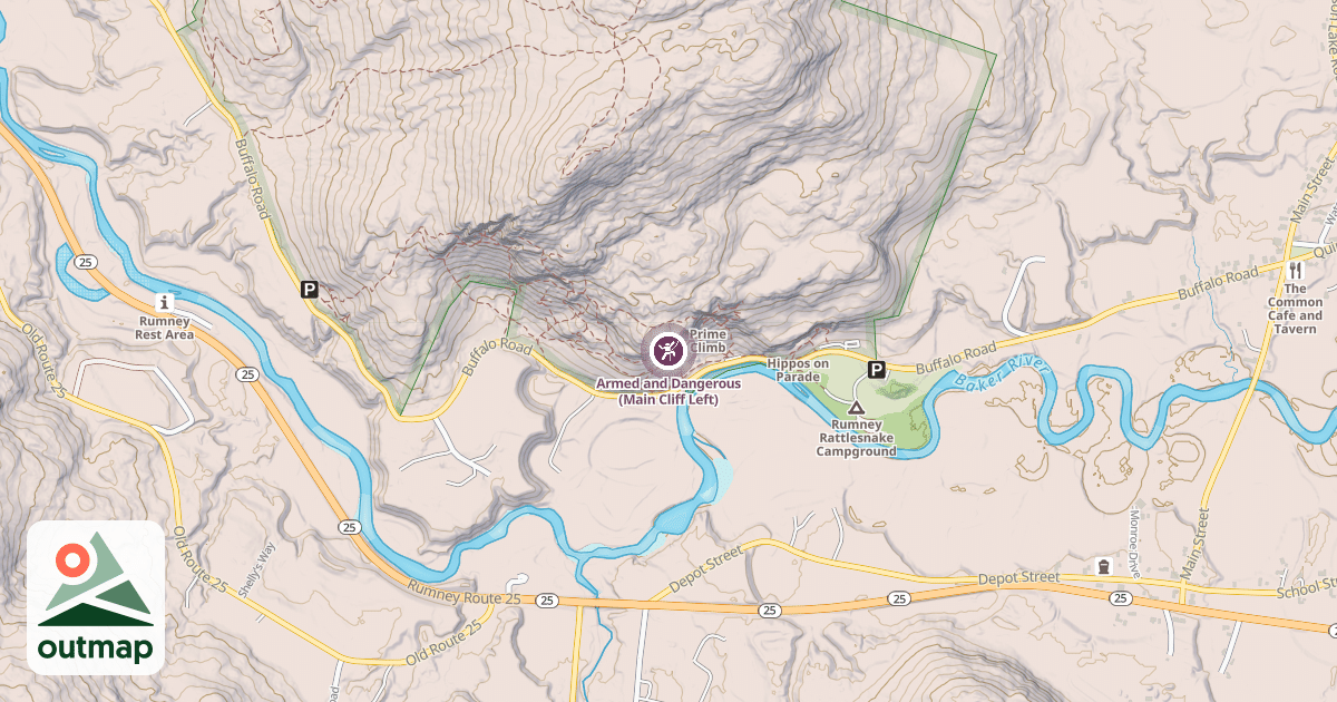 Map of Armed and Dangerous (Main Cliff Left)