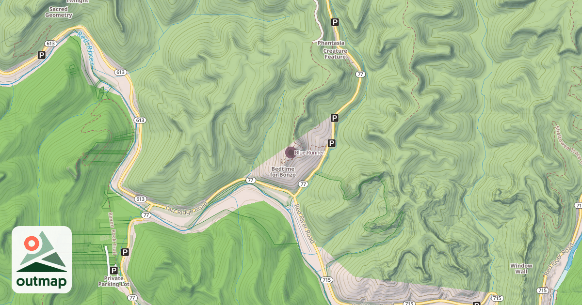 Map of Blue Runner