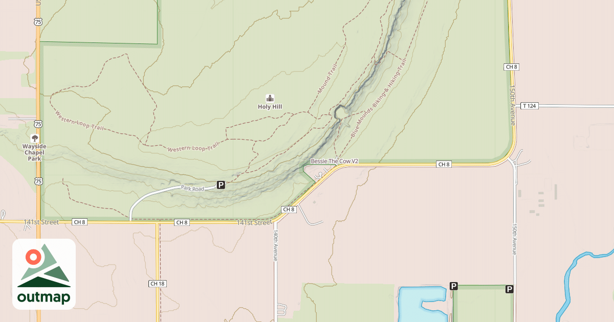 Map of Bessie The Cow