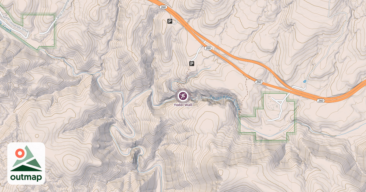Map of Yodel Wall