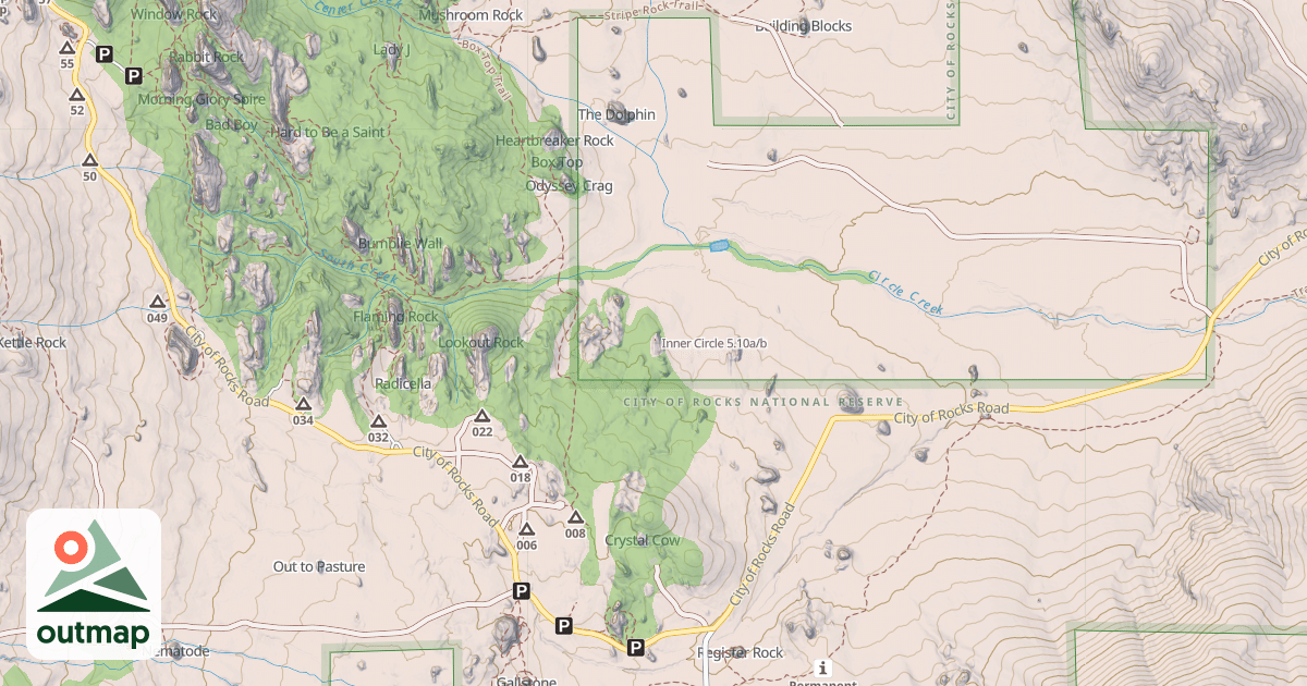 Map of Inner Circle