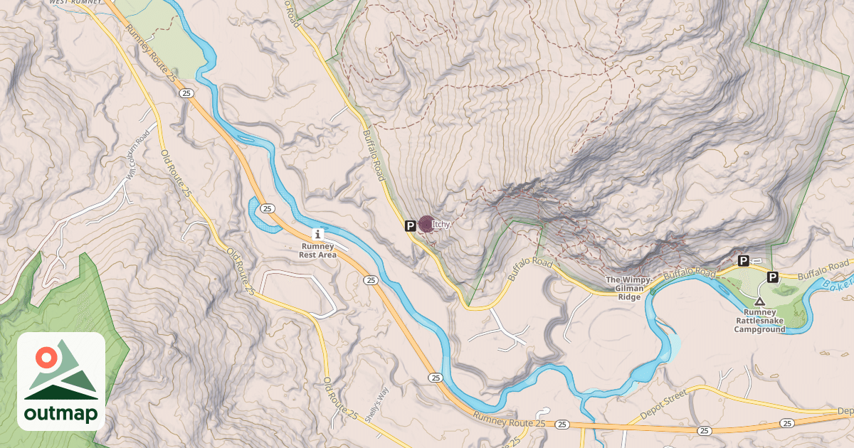 Map of Itchy