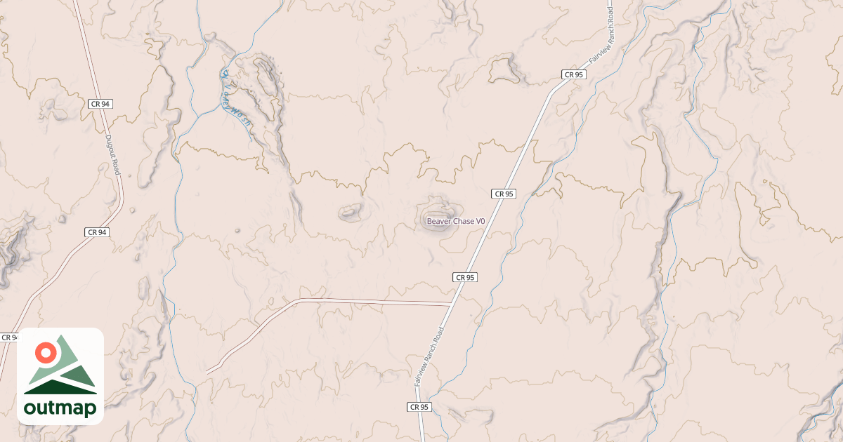 Map of Beaver Chase