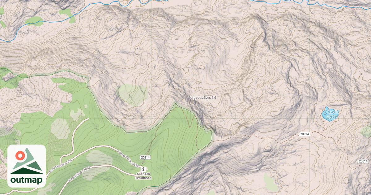 Map of Gorgeous Eyes