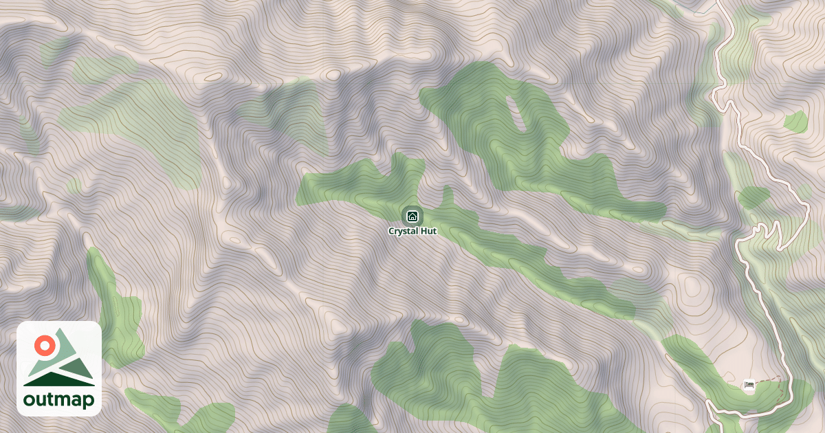 Map of Crystal Hut