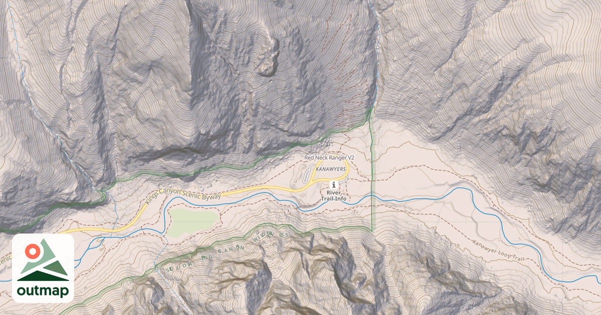 Map of Red Neck Ranger