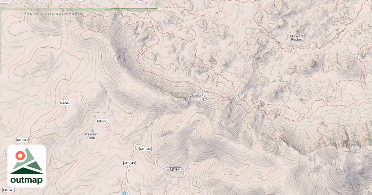Map of Charlie Pan Dihedral