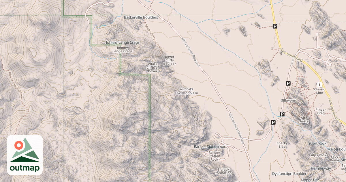 Map of Acrobat's Overhang