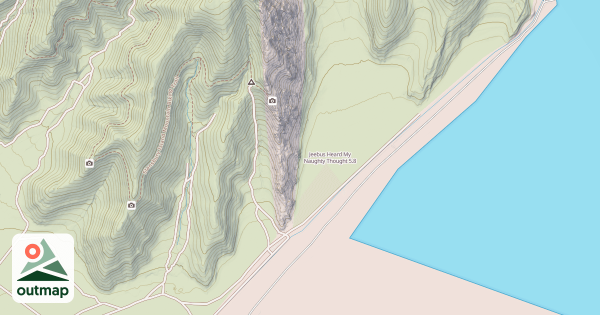 Map of Jeebus Heard My Naughty Thought