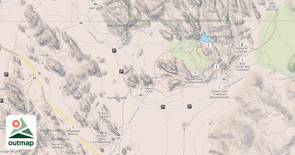 Map of Bullseye