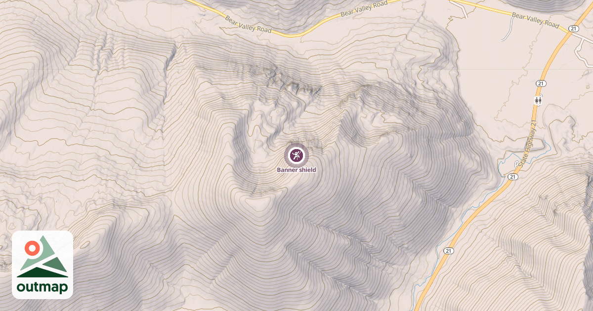 Map of Banner shield