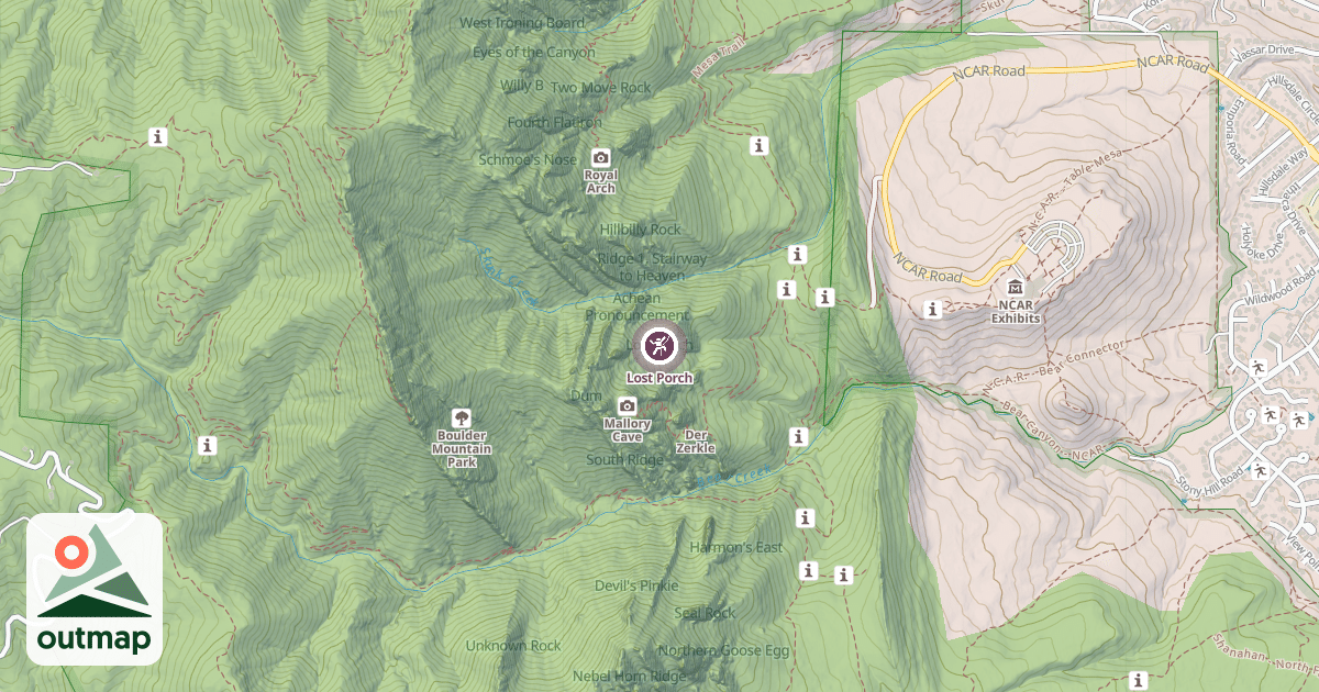 Map of Lost Porch