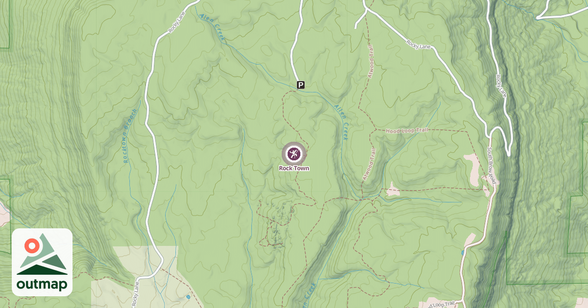 Map of Rock Town