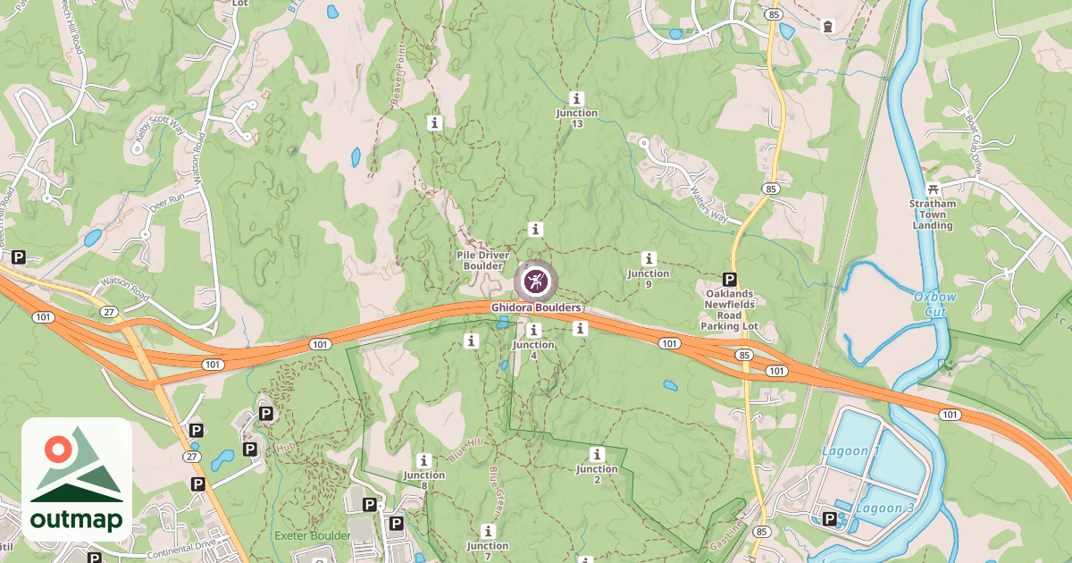 Map of Ghidora Boulders