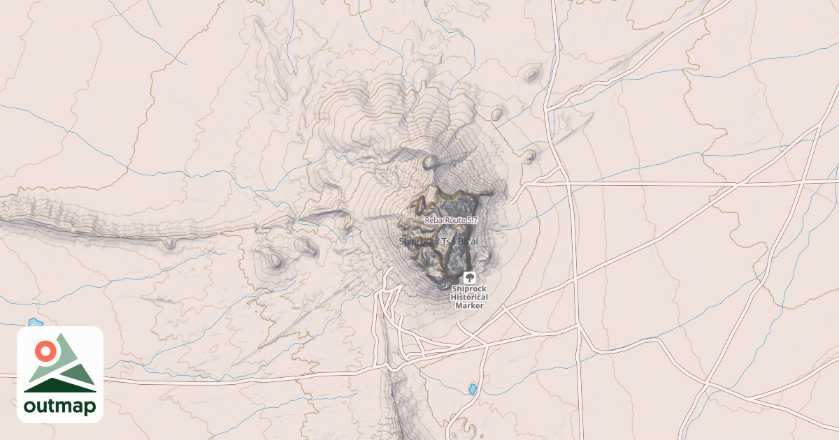 Map of RebarRoute