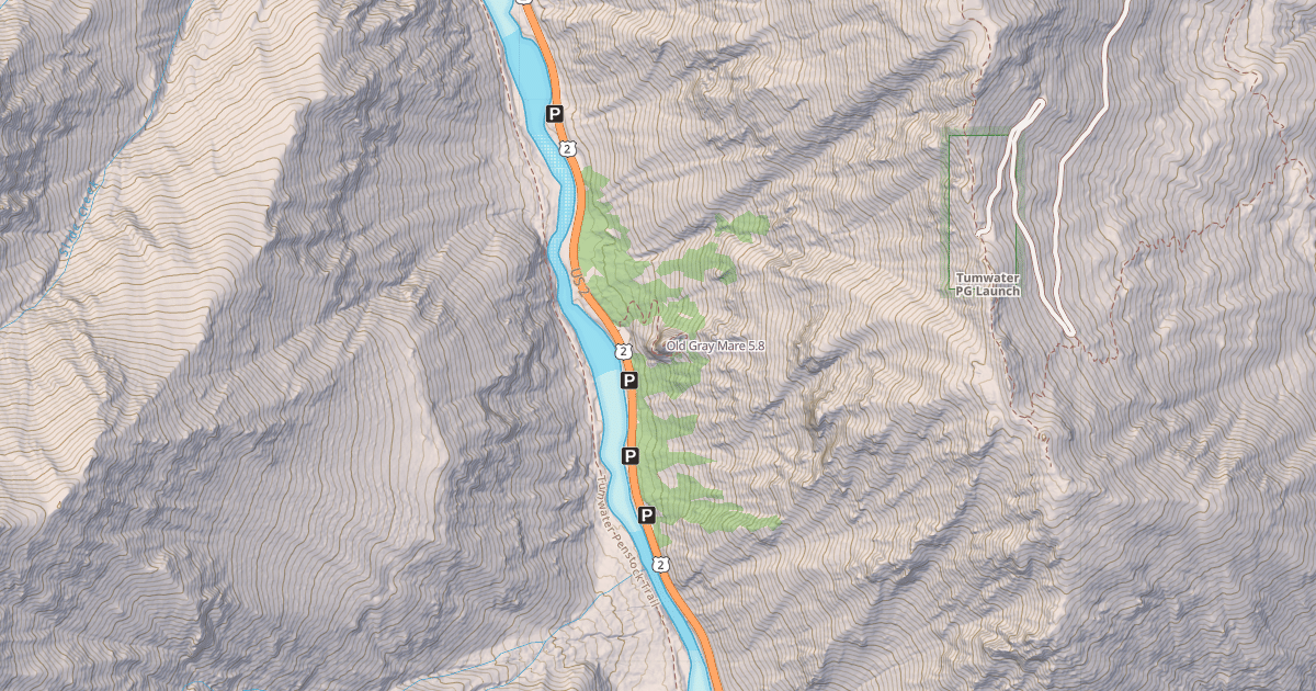 Map preview of Old Gray Mare