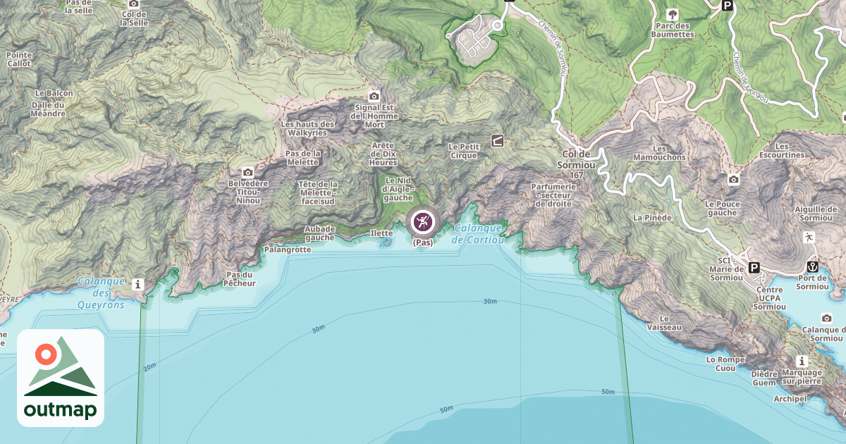 Map of (Pas)