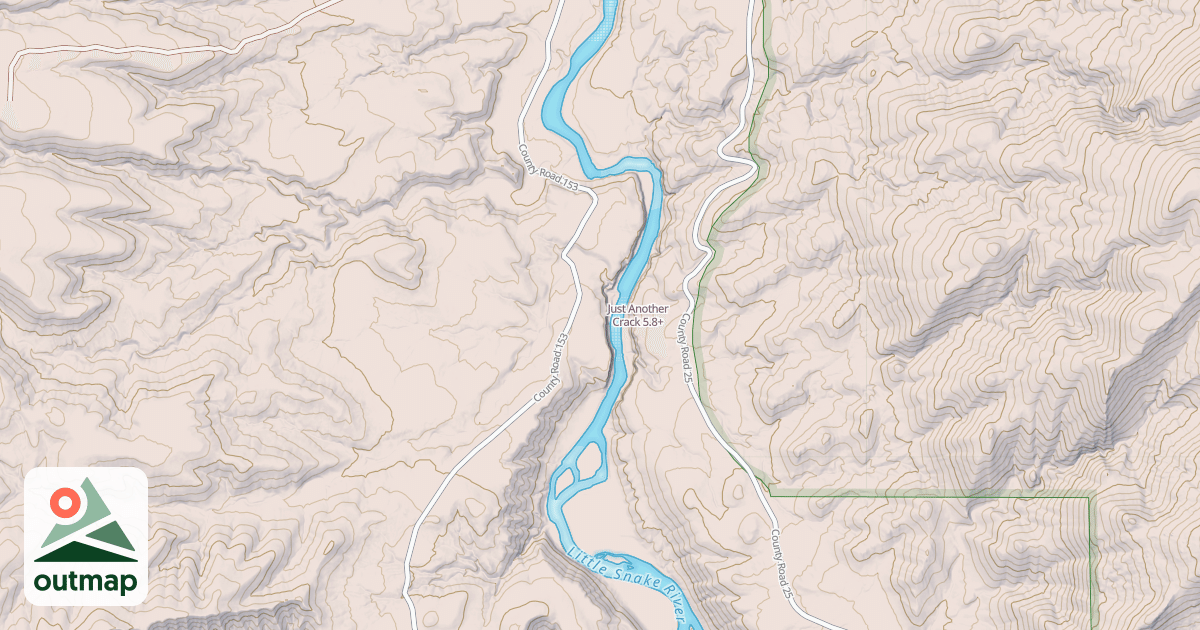 Map of Just Another Crack