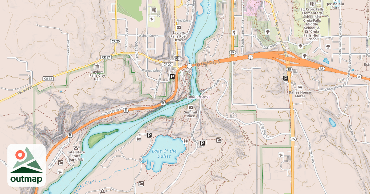 Map of Little Sizzler