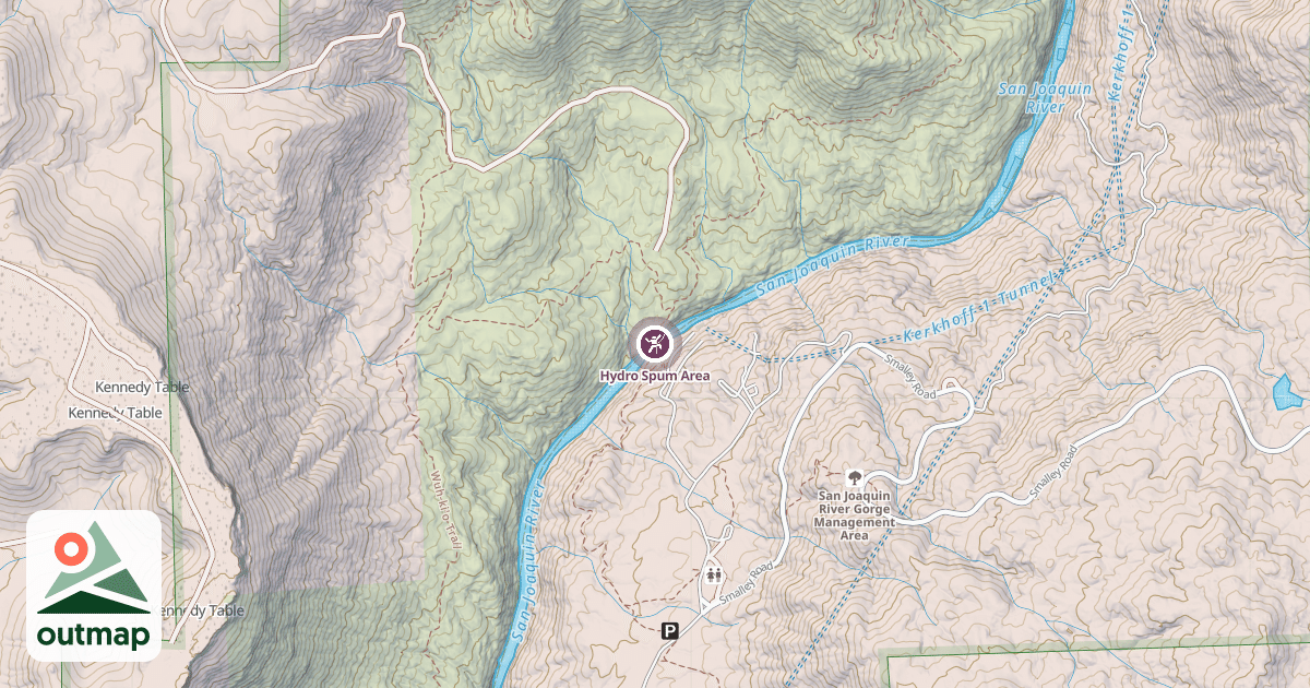 Map of Hydro Spum Area