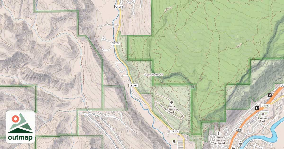 Map of Green Matter