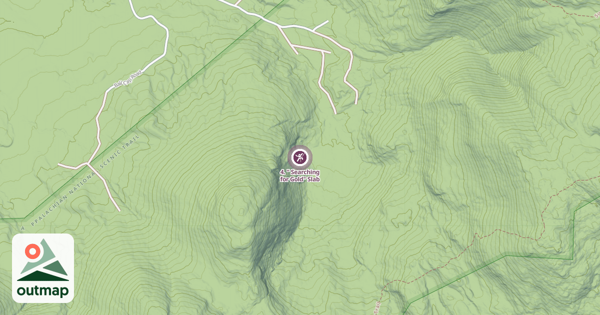 Map of 4. " Searching for Gold" Slab