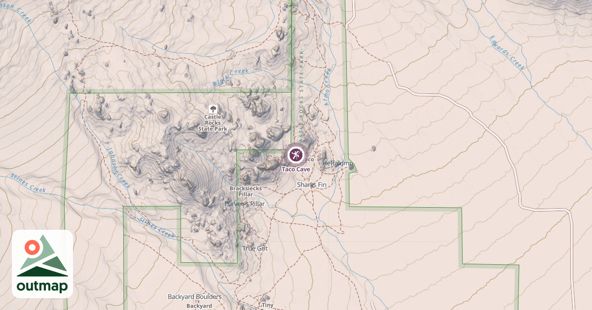 Map of Taco Cave