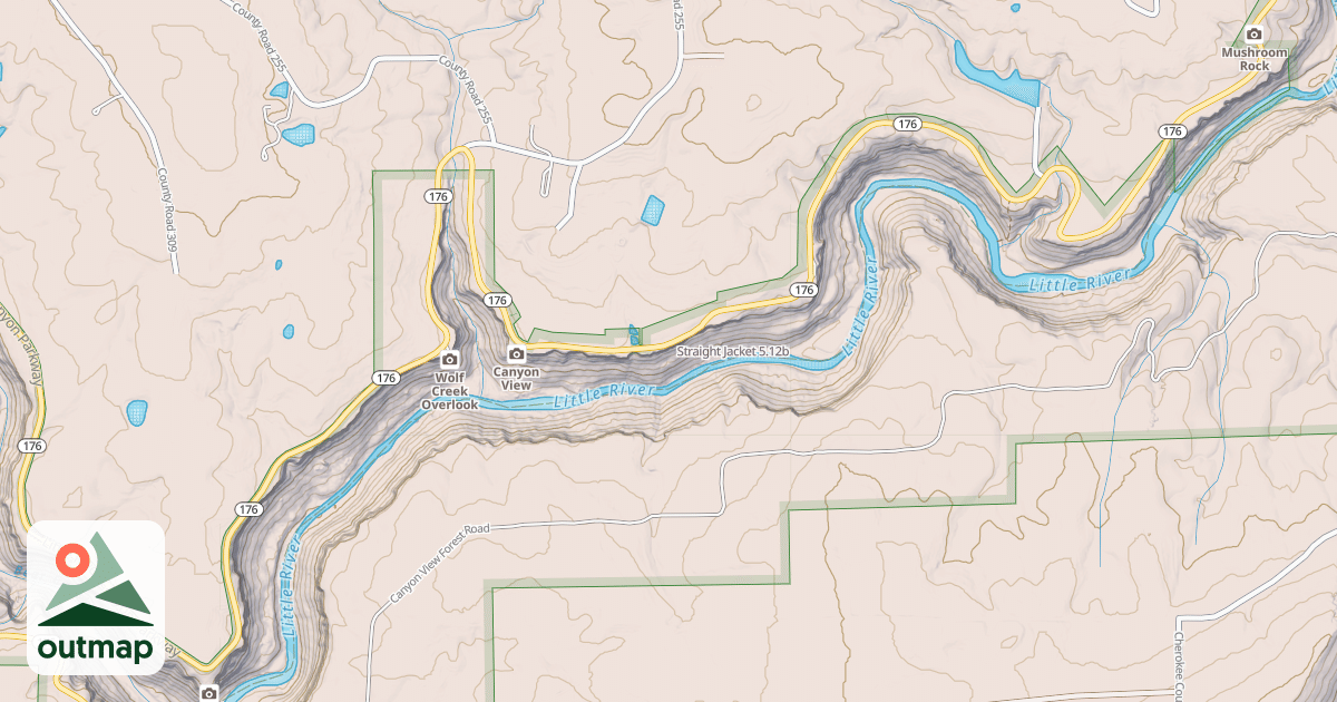 Map of Straight Jacket