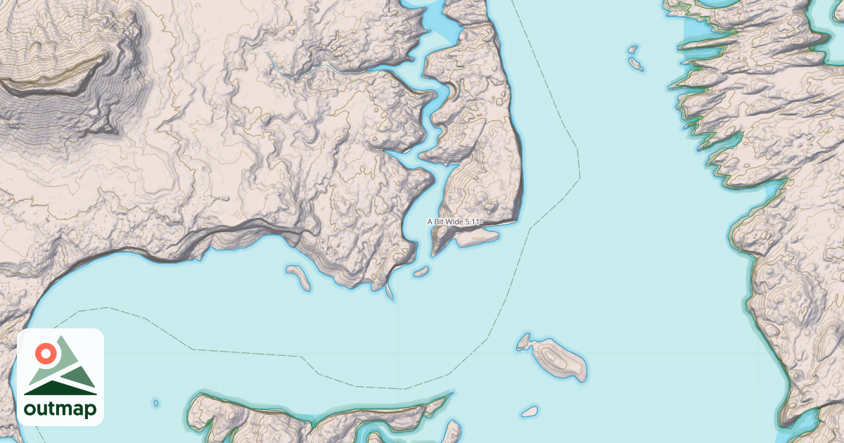Map of A Bit Wide