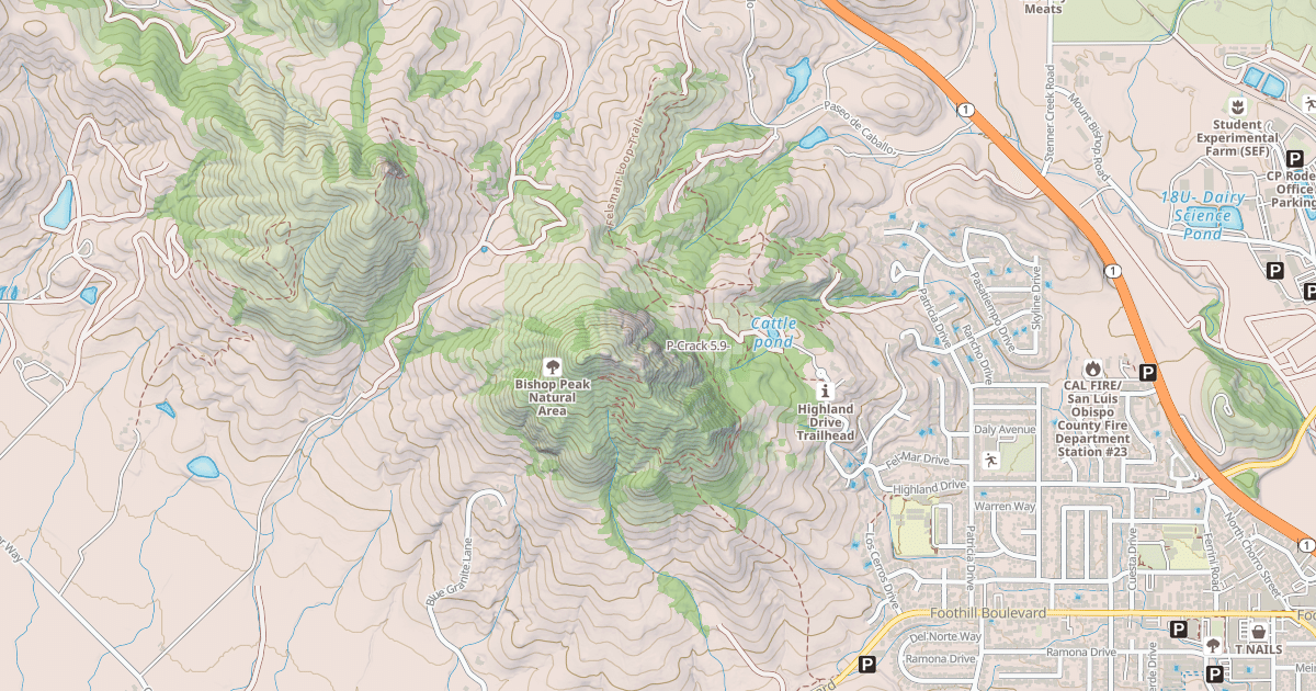 Map preview of P-Crack