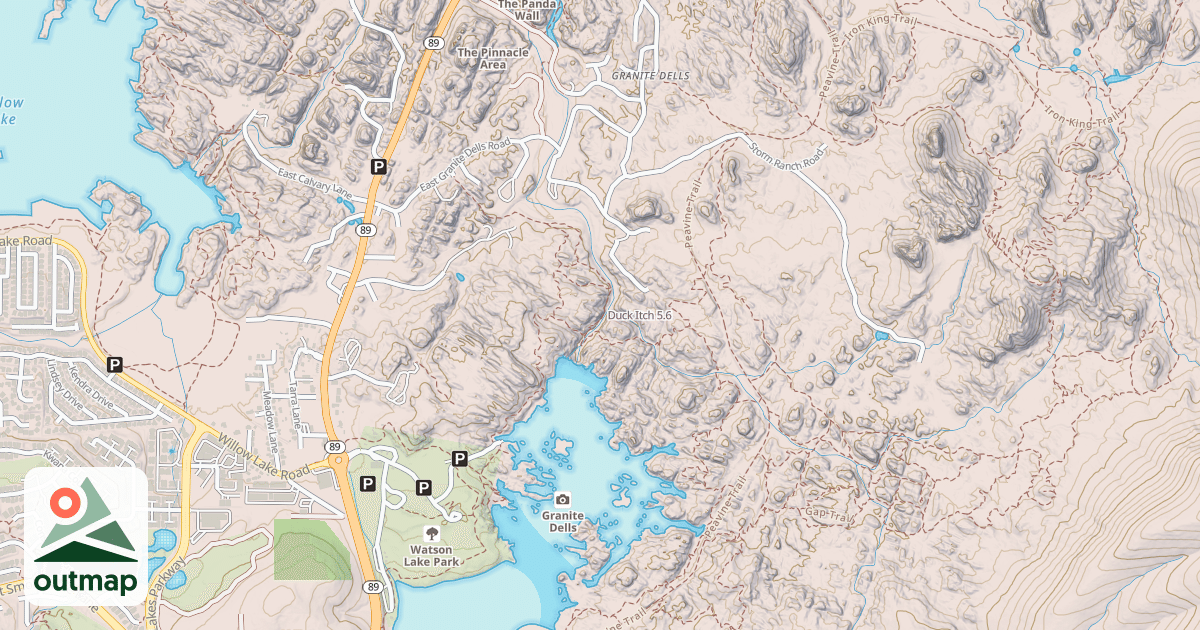 Map of Duck Itch