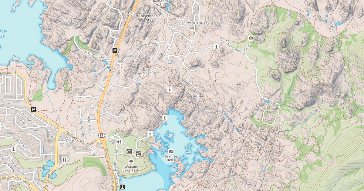 Map preview of Duck Itch