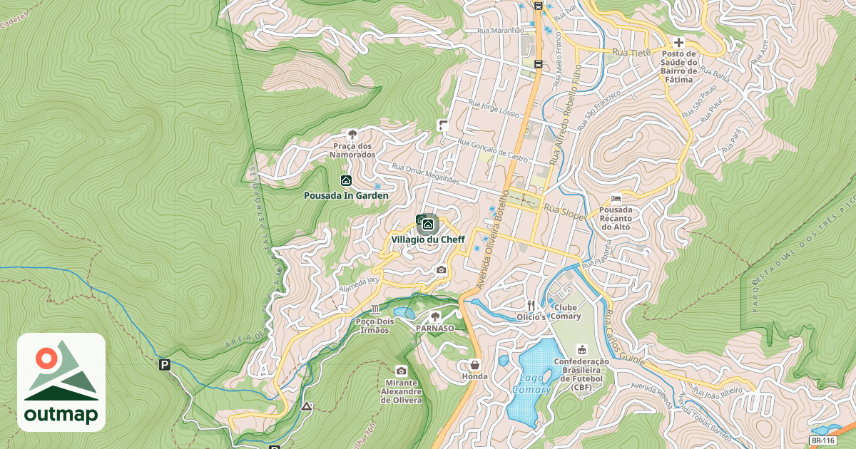 Map of Villagio du Cheff