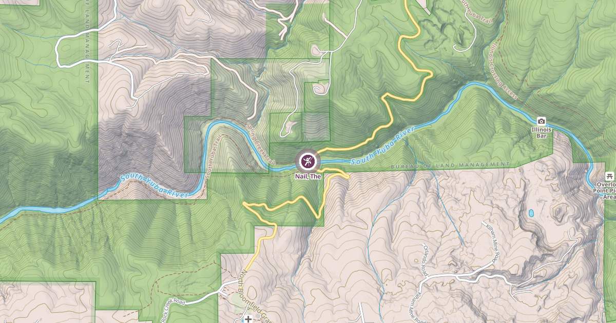 Map preview of Nail, The