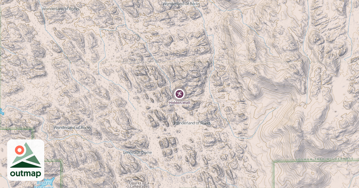 Map of Hidden Wall