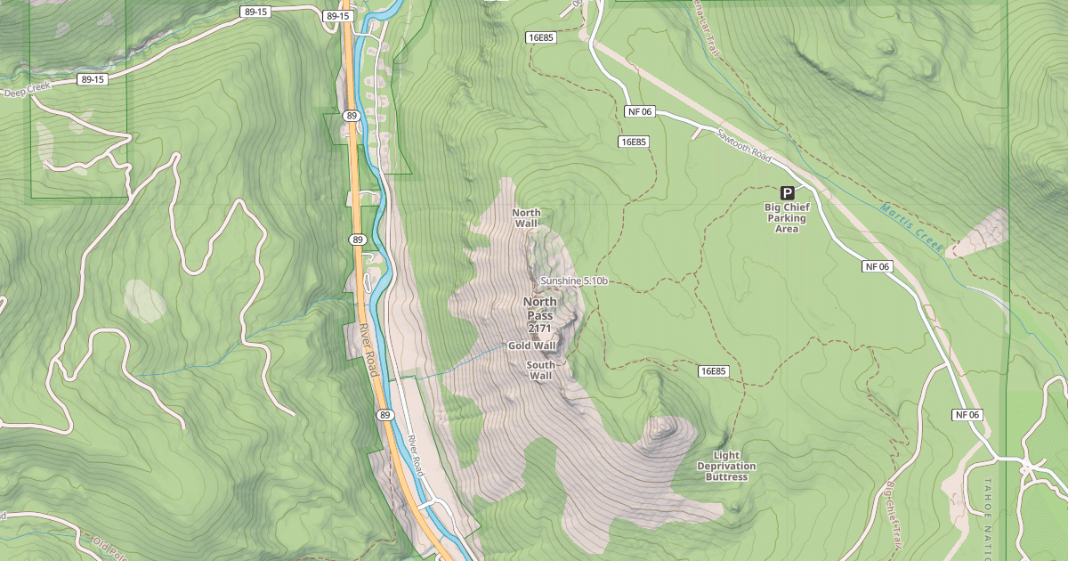 Map preview of Sunshine