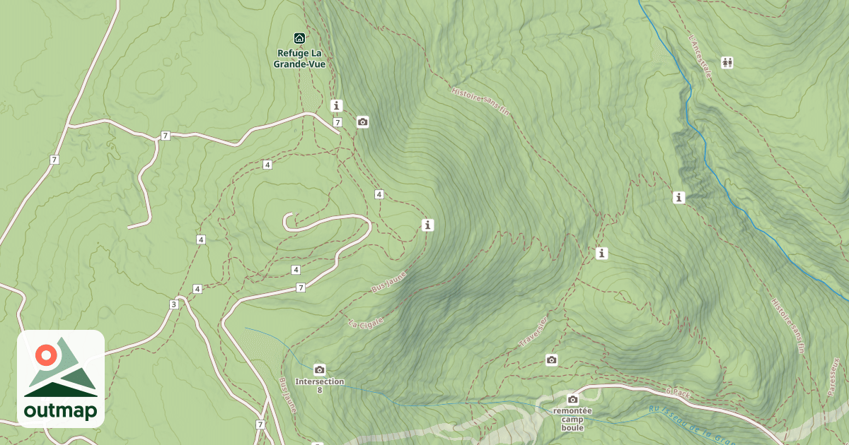 Map of Refuge Liguori