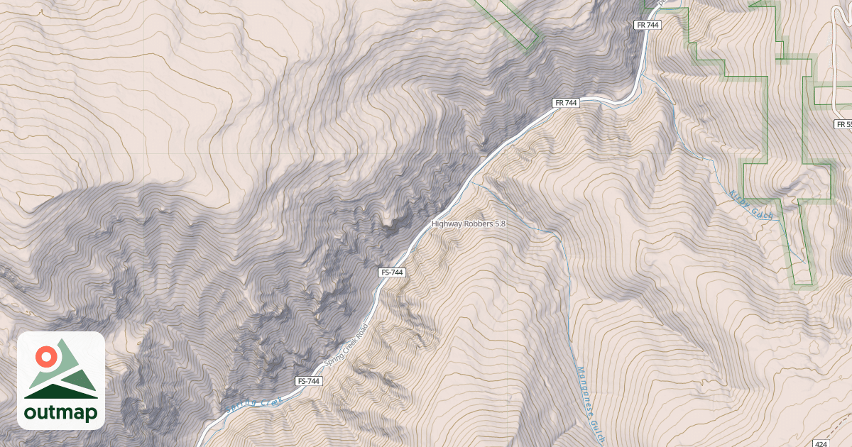 Map of Highway Robbers