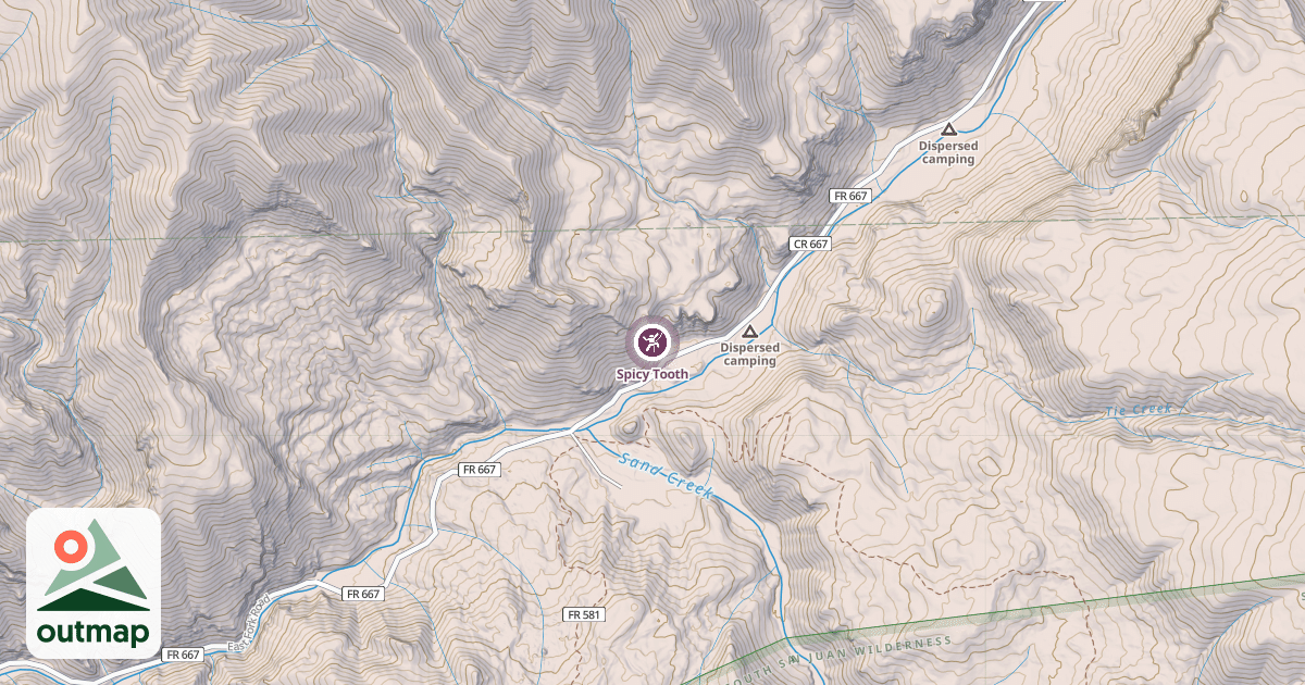 Map of Spicy Tooth