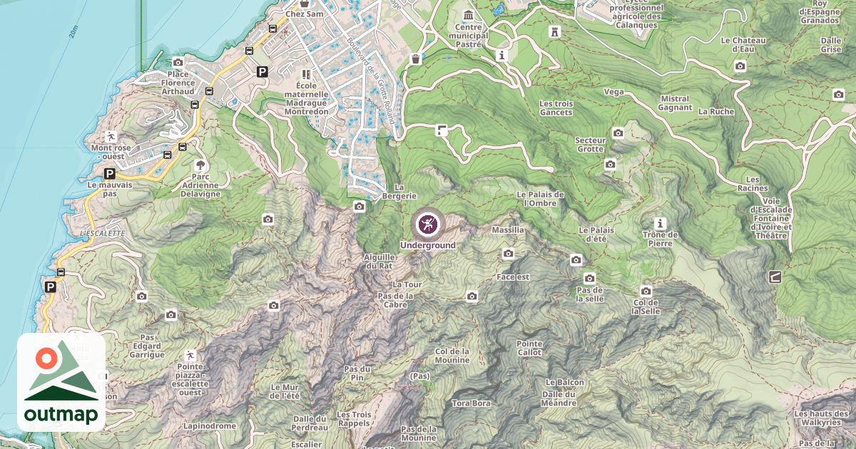 Map of Underground