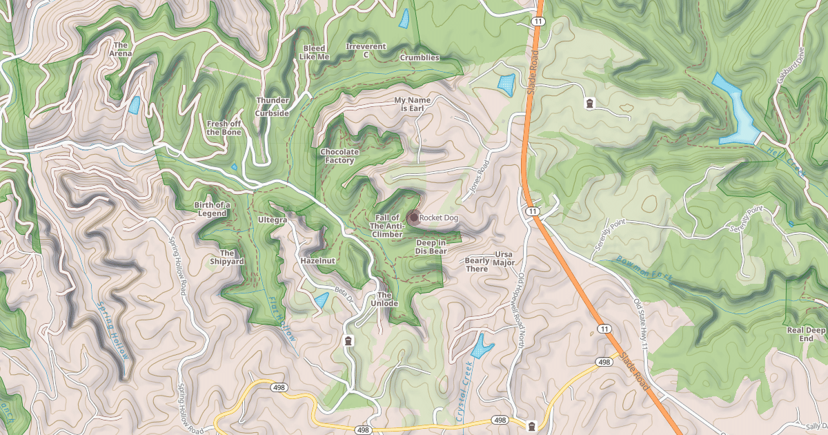 Map preview of Rocket Dog