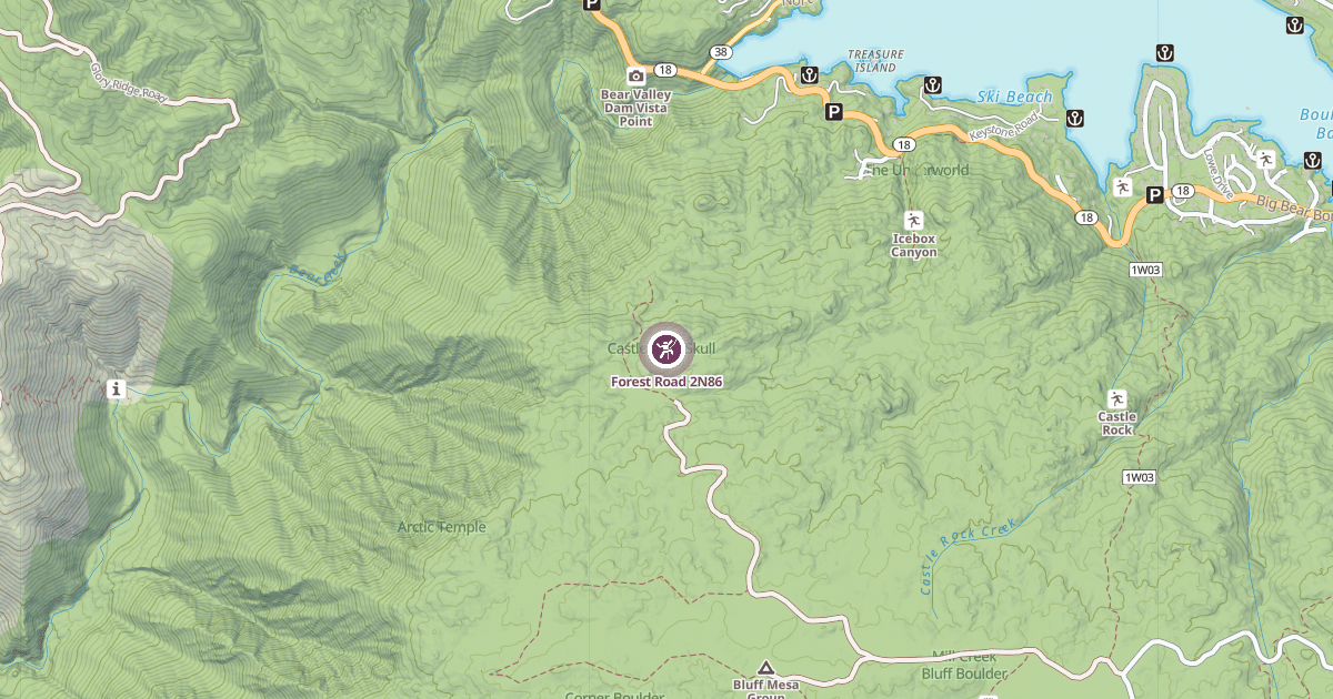 Map preview of Forest Road 2N86