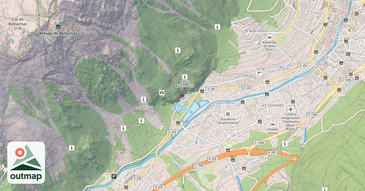 Map of Le toit