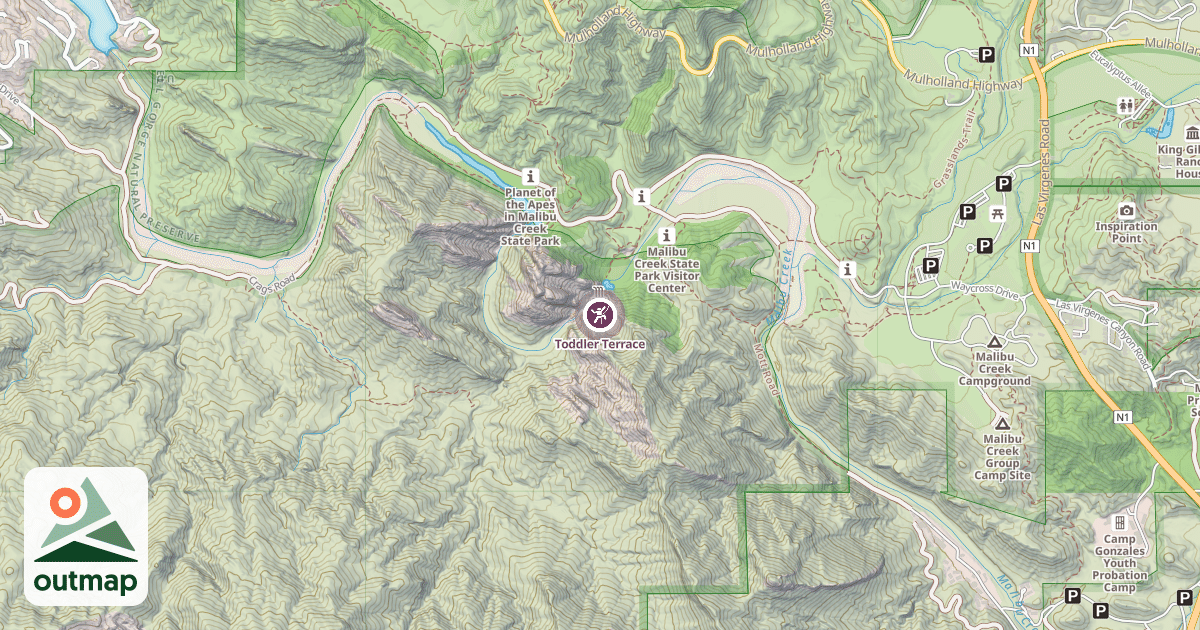 Map of Toddler Terrace